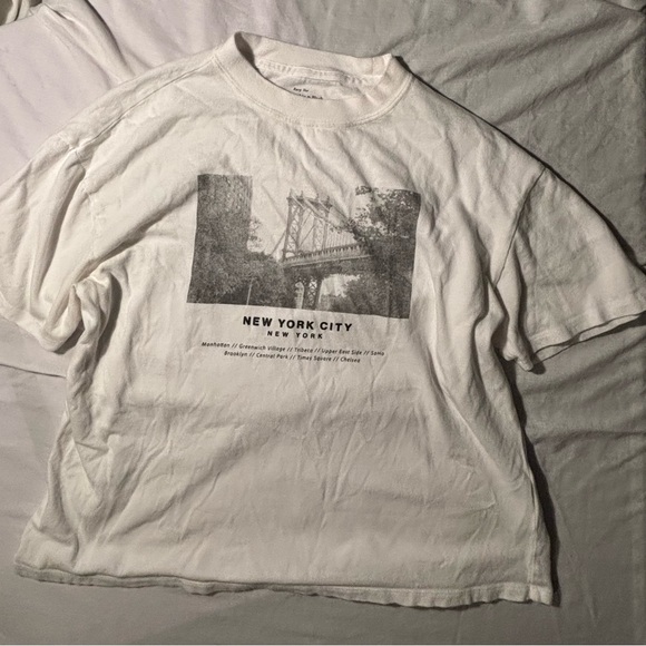 Abercrombie &Fitch New York City Short Sleeve T Shirt Sz.S Unisex Y2K Trendy - Picture 4 of 6